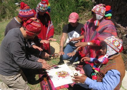 Offering to Mother Earth (PACHAMAMA)